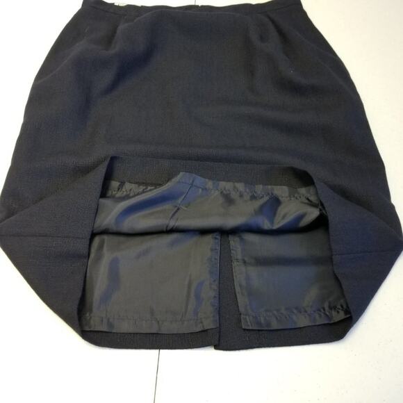 Atrium Collection 2 Piece Jacket & Skirt Black Yellow Excellent! Size 16 - Picture 4 of 11